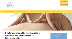 Desktop Screenshot of hieronta-akatemia.com